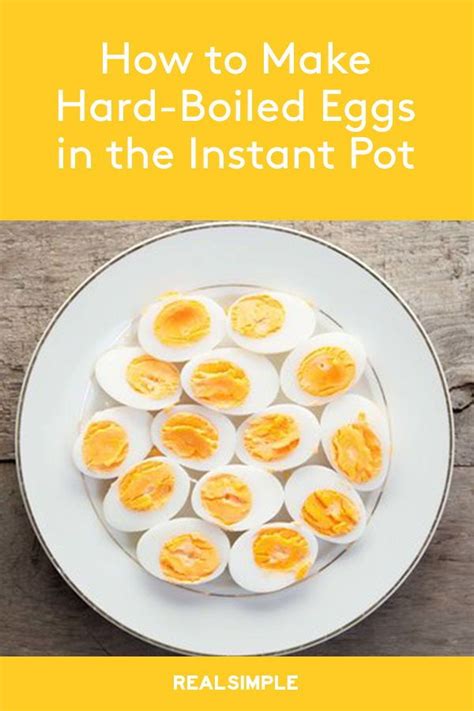 When the eggs are just set but still look too moist, remove them to a plate (they will continue to cook a bit as they rest). Exactly How to Cook Instant Pot Hard Boiled Eggs Just ...