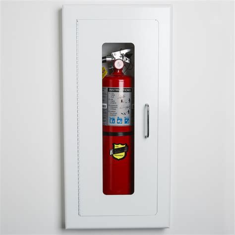 Strike First El116 Elite Semi Recessed Fire Extinguisher Cabinet For 10 Fire Extinguisher