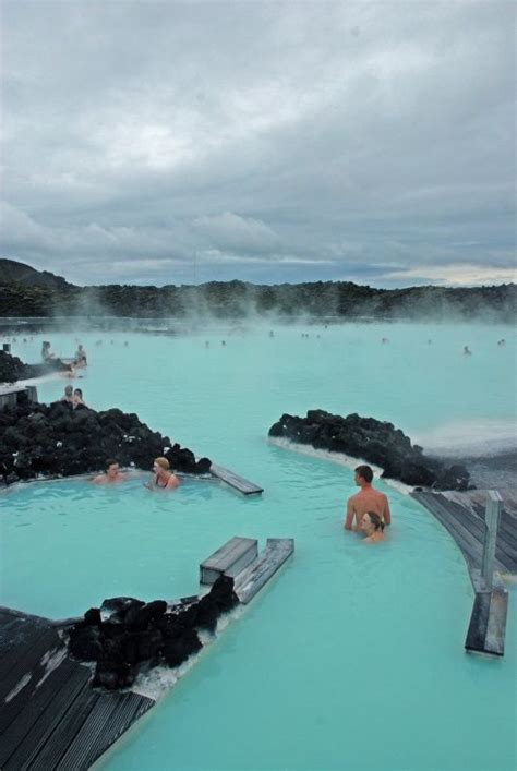 Blue Lagoon Iceland A Geothermal Spa The Outdoor Bath Remains 100