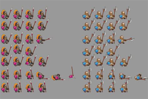 2d Game Knight Character Free Sprite