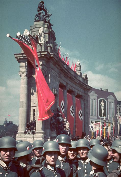 Adolf Hitler At 50 Color Photos From A Despots Birthday April 1939