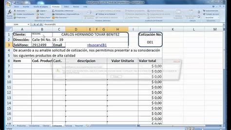 Como Hacer Para Llenar Una Cotizacion A Partir De Unos Doovi