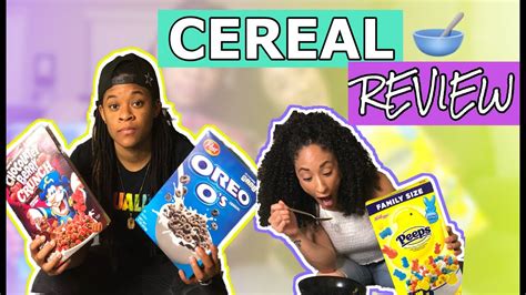 Cereal Review 🥣 Trying New Weird Cereals Youtube