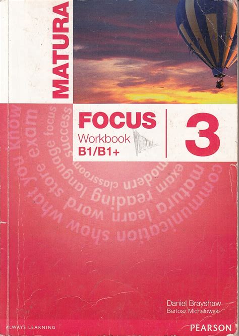 MATURA FOCUS 3 B1/B1+ PEARSON WORKBOOK - 7430813925 - oficjalne
