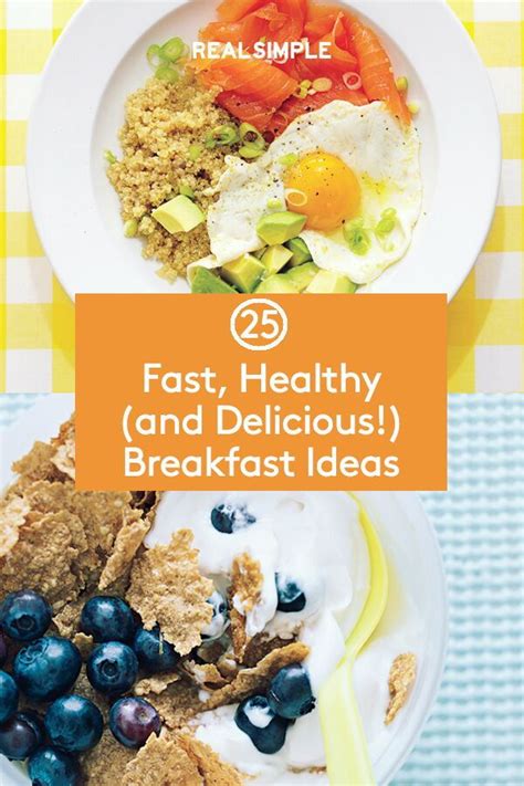 25 Fast Healthy Breakfast Ideas That Taste Delicious Organic