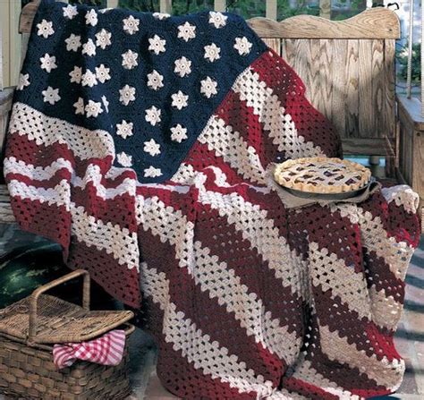 All American Crochet Sofa Blanket Crochet Blanket Patterns Crochet