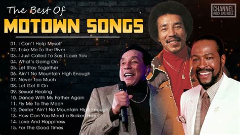 Best Motown Songs 70s 80s The Four Tops Marvin Gaye Jackson 5 Al