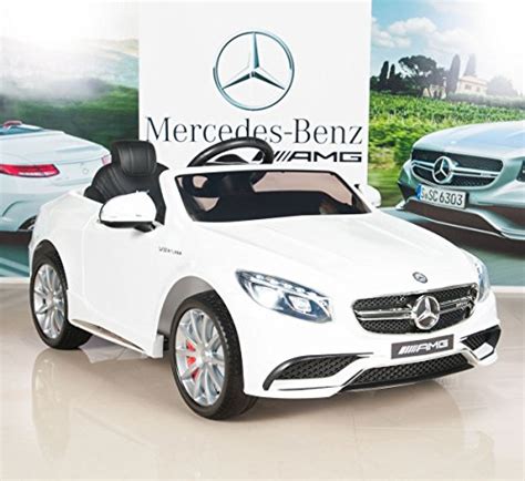 This is one of the disadvantages of shopping online and can be extremely frustrating. BIG TOYS DIRECT Mercedes-Benz S63 Ride on Car Kids RC Car ...