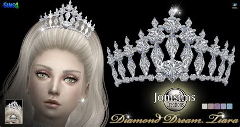 Diamond Dream Tiara At Jomsims Creations Sims 4 Updates
