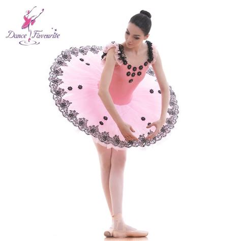 Newcute Pink Girls Ballet Tutu Women Practice Tutu Ballet Costumes For