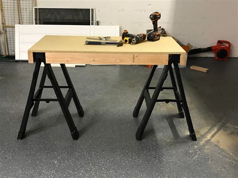 I too built my first semi portable work bench! : woodworking