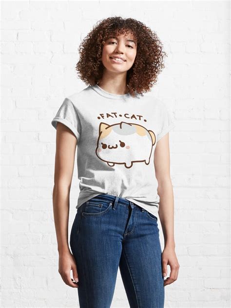 Fat Cat T Shirt For Sale By Komkwot Redbubble Fat T Shirts Cat