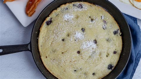 Oven Baked Blueberry Pancakes Recipe Youtube