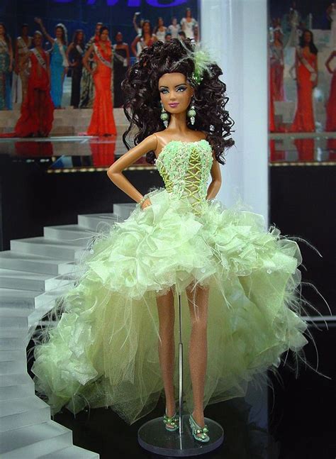 Barbie Gowns Pageant Gowns Barbie Clothes Barbie Miss Barbie Style Miss Pageant Dollhouse