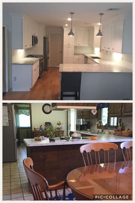 Before And After Kitchen Remodel Of A Ranch Home Kitchen Remodel