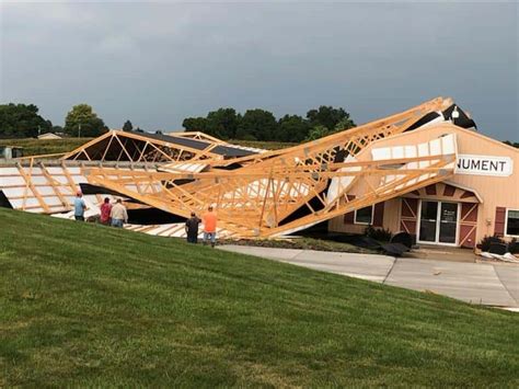 Widespread Damage Reported From Wind Storm Monday Knia