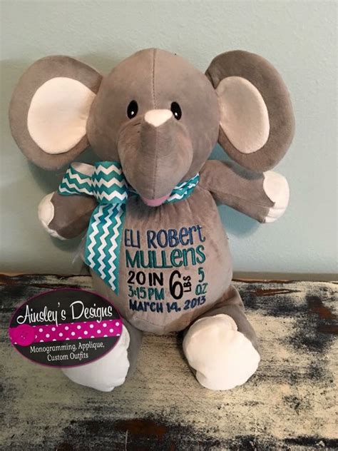 Personalized Stuffed Animalspersonalize With A Name Monogram