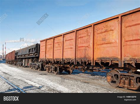 Freight Train Station Image And Photo Free Trial Bigstock