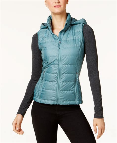 32 Degrees Hooded Packable Down Puffer Vest Created For Macys Macys