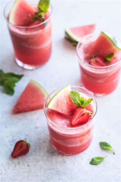 Watermelon Mojito Frosé Rosé Slushy Choosing Chia