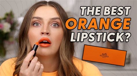 Finding The Perfect Orange Lipstick Youtube