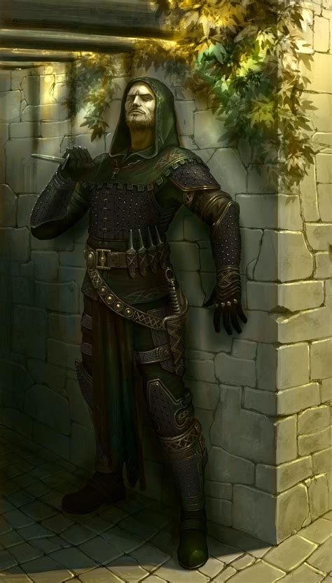 I Like The Armor And The Hood Fantasy Warrior Character Art