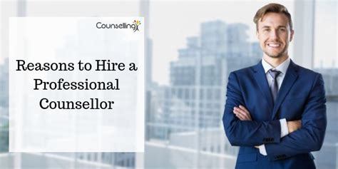 Reasons To Hire A Professional Counsellor Counsellingx