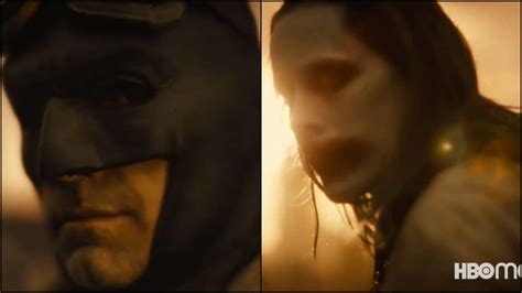 Zack Snyders Justice League Trailer Its Batman Vs Joker In Snyder Cut Cyborg And Superman