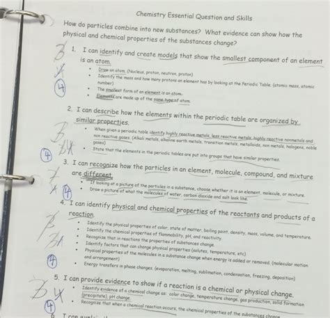 Chemical changes result in the formation of new substances. Properties And Interactions Of Matter Drawing Atomic ...