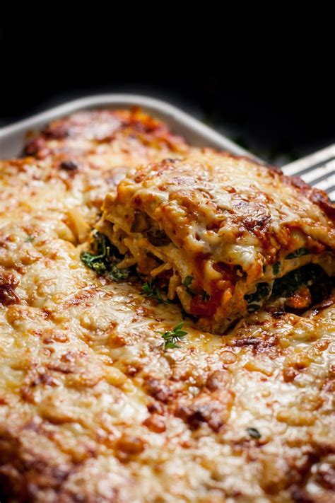 Vegetarian Lasagna Recipe Best Vegetarian Lasagna Vegetarian