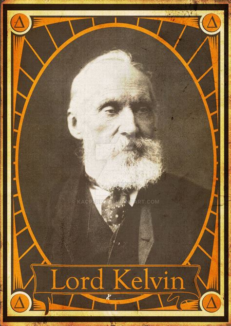 Lord Kelvin Retro Poster By Kacperrz On Deviantart