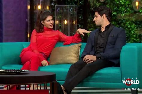 11 revelations made by jacqueline fernandez and sidharth malhotra on koffee with karan 5 that