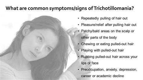 Trichotillomania Symptoms Causes Treatment And More