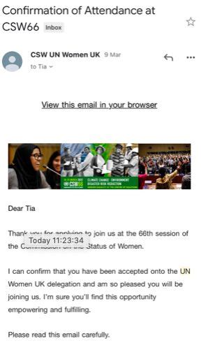 Tia Chevasson On Linkedin One Of The Highlights Of This Year Was Being A Part Of Un Women Uk