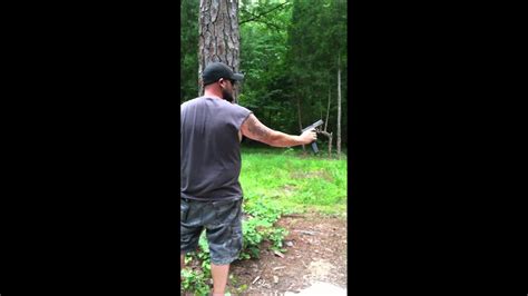 Glock 17 With Weapon Works Llc Postsample Full Auto Sear Youtube