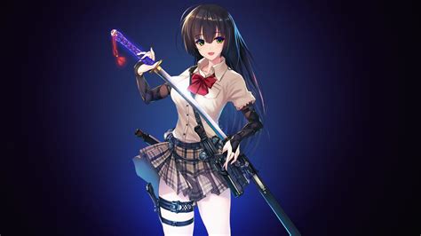 Anime 4k Uhd Wallpaper The Passing Swords Girl By Assassinwarrior