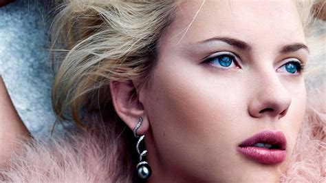 Scarlett Johansson Visage Fond D Cran Ultra Hd