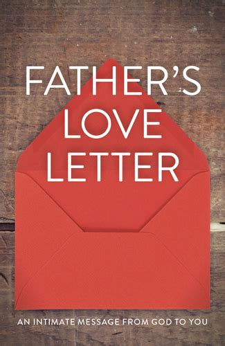 father s love letter an intimate message from god to you barry adams tracts 25 pack
