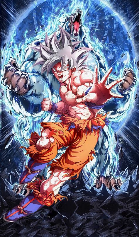 Goku Mastered Ultra Instinct Oozaru Dragon Ball Goku Anime Dragon