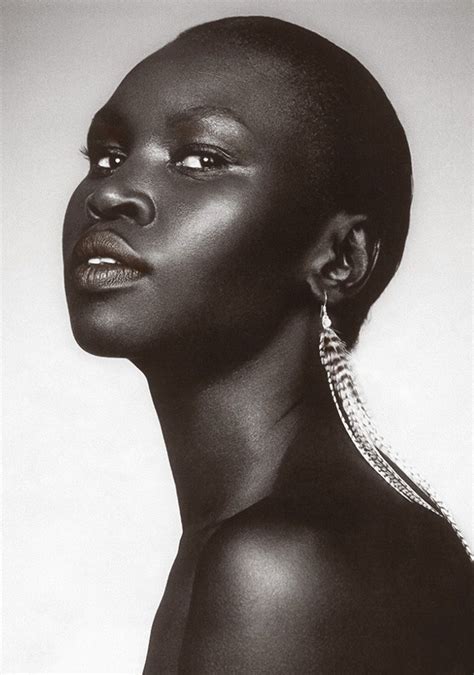 Alek Wek Is A South Sudanese British Model And Designer Who Began Her