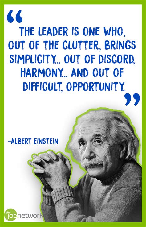 Albert Einstein Quotes Leadership Daily Quotes