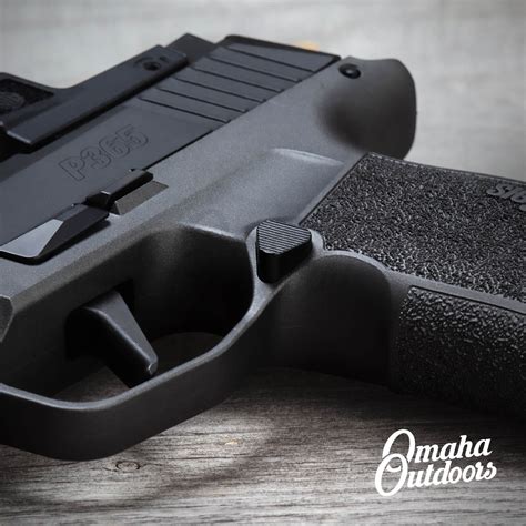 Sig P X Disruptive Grey Vuurwapen Mag Release Romeo Zero Elite Omaha Outdoors