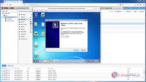 How To Install Windows 7 Vm On Proxmox Ve Linuxhelp Tutorials
