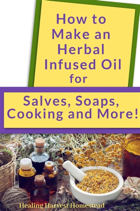How To Make An Herbal Infused Oil How To Infuse Herbs In Oils For Salves Soaps Cooking