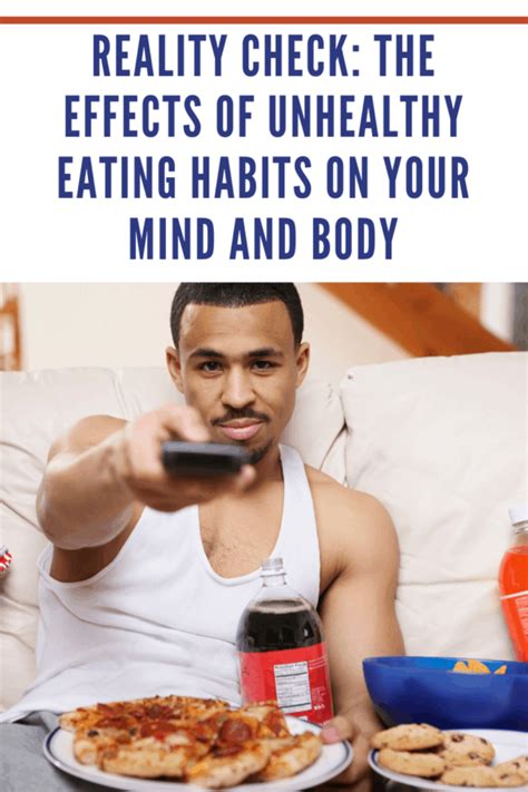 Effects Of Unhealthy Eating Habits • Mommys Memorandum