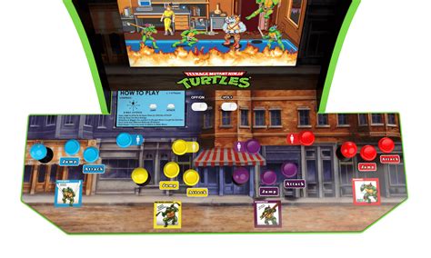 Arcade1up Teenage Mutant Ninja Turtles Arcade Machine W Riser
