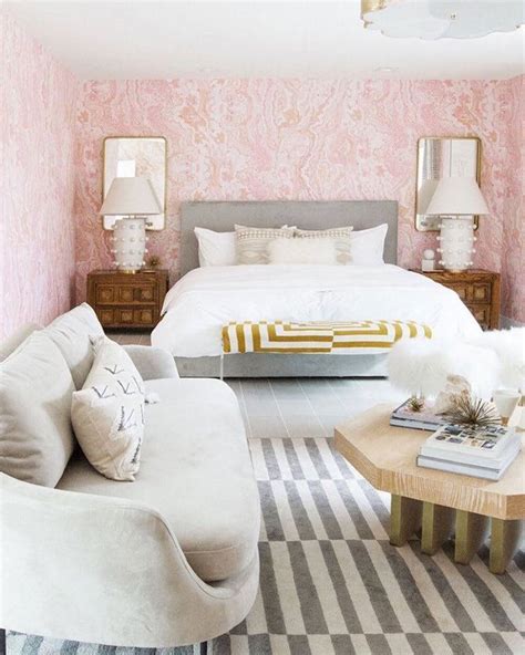 Relax Unwind In This Millennial Pink Bedroom Of Your Dreams Guest