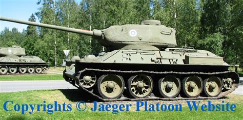 Finnish Army 1918 1945 T 28 And T 34 Tanks