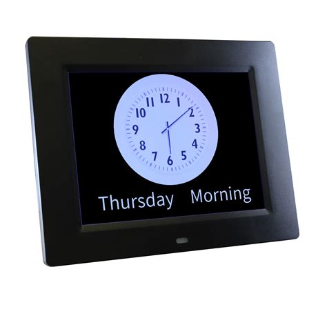 You can easily compare and choose from the 10 best dementia clocks for you. Rosebud Reminder Clock- Dementia Clock (Black Frame ...