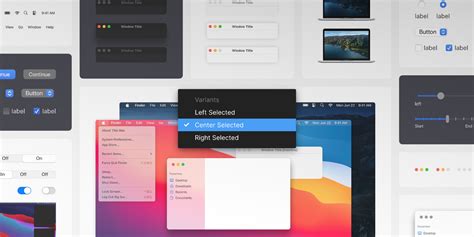 Variants Macos Big Sur Ui Kit For Figma Figma